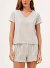 Pijama Curto Hering 7BYP Feminino Estampado Frufru Algodão T. P/XG Pijama Curto Hering 7BYP Feminino Estampado Frufru Algodão T. P/XG