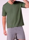 Pijama Curto Lupo 28000-001 Masculino Gola V Algodão T. P/XG
