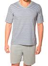 Pijama Curto Lupo 28021-001 Masculino Listrado Algodão T. P/XG Pijama Curto Lupo 28021-001 Masculino Listrado Algodão T. P/XG