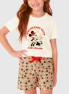 Pijama Curto Malwee 1000130882 Infantil Minnie Malha Algodão T. 04/14 Pijama Curto Malwee 1000130882 Infantil Minnie Malha Algodão T. 04/14