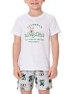 Pijama Curto Malwee 1000133147 Infantil Estampado Malha Algodão T. 04/16 Pijama Curto Malwee 1000133147 Infantil Estampado Malha Algodão T. 04/16
