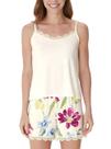 Pijama Curto Malwee 1000133171 Feminino Renda e Viscose Stretch T. P/GG