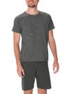 Pijama Curto Malwee 1000133210 Masculino Gola Redonda Malha Algodão T. P/XGG