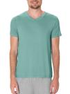 Pijama Curto Malwee 1000133216 Masculino Gola V Viscose T. P/XGG