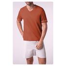 Pijama Curto Masculino Gola V Lupo 28000-001 Pijama Curto Masculino Gola V Lupo 28000-001