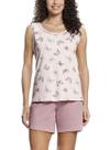 Pijama Curto Paulienne 088.75 Feminino Estampado Malha Algodão T. 42/54