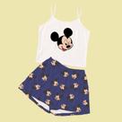 Pijama curto, Personagem, Tecido Soft Trend, Tamanho M