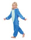 Pijama Cuteplush, macacão infantil e animal, fantasia de Halloween, azul 6Y