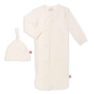 Pijama de Bebé Magnético Me Modal para Recién Nacidos con Batita y Gorrito 0-3 Meses