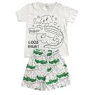 pijama de colorir infantil c canetinha para meninos verão