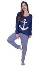 Pijama de Inverno Bichinho Manga e Calça Longa - c9 BICHINHO LONGO