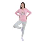 Pijama de Inverno Juvenil Feminino Suede Victory Pijama de Inverno Juvenil Feminino Suede Victory