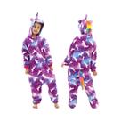 Pijama De Inverno Para Crianças Dalmata Panda Dinossauro Unicórnio Kigurumi Onesie 80-150cm Fantasia