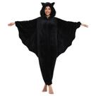 Pijama de macacão DKRUW Bat, fantasia de Halloween para adultos, unissex