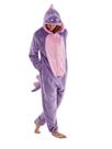 Pijama de macacão JUOLOET unissex para adultos, roxo, GG