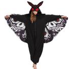 Pijama de macacão MORNINGFLY Mothman Costume para adultos unissex