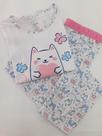 Pijama de malha Feminino Manga Longa Pijama de malha Feminino Manga Longa