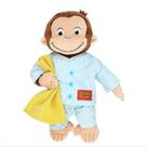 Pijama de pelúcia KIDS PREFERRED Curious George de 30 cm