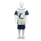 Pijama de Verão Camiseta e Short Harry Potter Infantil Tamanho 7-8 10073365 - Zona Criativa