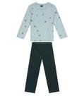 Pijama Dino Masculino Select Azul
