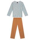 Pijama Dino Masculino Select Bege