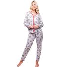 Pijama Diones Feminino Estampado Americano Manga Comprida Pijama Diones Feminino Estampado Americano Manga Comprida