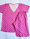 Pijama docemel G pink com bola branca
