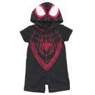 Pijama enterizo de superhéroe Marvel Spider-Man Miles Morales para niños pequeños, talla 5 años