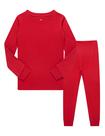 Pijama Familiar Feeling Niños 3T Algodón Rojo Manga Larga