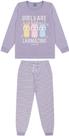 Pijama Feminina Infantil Céu Estrelado - 1322