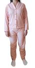 Pijama Feminino Aberto Flanelado Plus Size Inverno