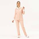 Pijama Feminino Aberto Longo Liso Soft 10.01.087