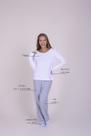 Pijama feminino adulto blusa manga longa detalhe dedinho ribana calca em tecido plano aconchego Pijama feminino adulto blusa manga longa detalhe dedinho ribana calca em tecido plano aconchego