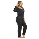 Pijama Feminino Blogueira Liso Longo C/ Botão Adulto Frio