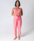 Pijama Feminino Capri Recorte Renda Marisa Rosa-73014
