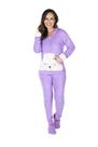 Pijama Feminino Com Bolso Canguru Quentinho Soft Inverno