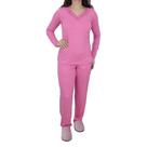 Pijama Feminino Danka Longo Rosa - 01206