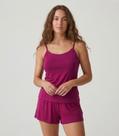 Pijama Feminino De Alças Select Vermelho