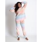 Pijama Feminino Fleece Longo Peludinho Ted Quentinho Inverno Fechado Brilha no Escuro