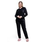Pijama Feminino Fleece Plush Pelinhos Quentinho Inverno Frio Neve Peludinho