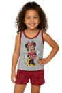 Pijama Feminino Infanto Juvenil Personagem Baby Dool Regata Shorts Curto Macio Confortável