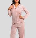 Pijama feminino inverno aveludado