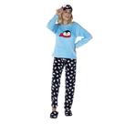 Pijama Feminino Inverno Longo Soft Majestosa Fleece Adulto