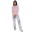 Pijama Feminino Longo Pellin 210143 Dream Floral