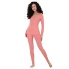 Pijama feminino malwee ribana coração 1000128770