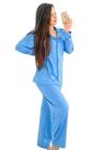 Pijama Feminino Manga Longa e Calça Poliester