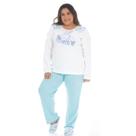 Pijama feminino para o inverno plus size TRADICIONAL Victory