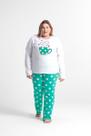 Pijama Feminino Plus Size Adulto Algodão