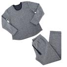 Pijama Feminino Recco Longo Soft Boucle Preto Mescla 5221