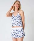 Pijama Feminino Stitch Alças Finas Disney Off White-74010 Pijama Feminino Stitch Alças Finas Disney Off White-74010